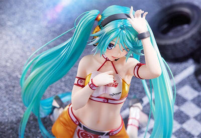 Hatsune Miku GT Project PVC Statue 1/7 Racing Miku 2010 Ver. Art by Kentaro Yabuki 18cm - Scale Statue - Max Factory - Hobby Figures UK