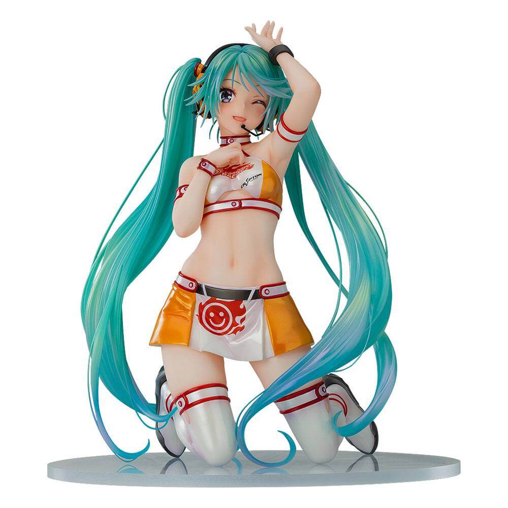 Hatsune Miku GT Project PVC Statue 1/7 Racing Miku 2010 Ver. Art by Kentaro Yabuki 18cm - Scale Statue - Max Factory - Hobby Figures UK
