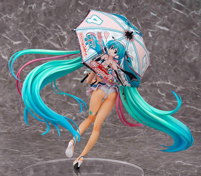 Hatsune Miku GT Project PVC Statue 1/7 Racing Miku 2019: Thailand Ver. [AQ] 24cm - Scale Statue - Good Smile Company - Hobby Figures UK