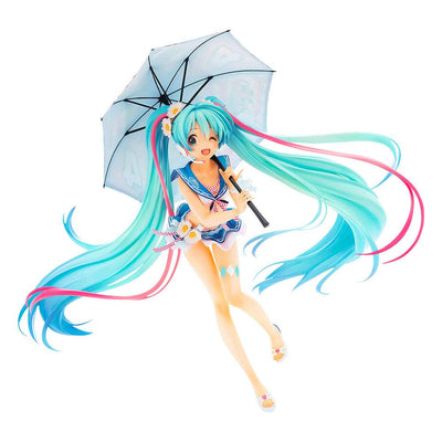 Hatsune Miku GT Project PVC Statue 1/7 Racing Miku 2019: Thailand Ver. [AQ] 24cm - Scale Statue - Good Smile Company - Hobby Figures UK