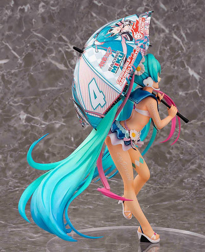 Hatsune Miku GT Project PVC Statue 1/7 Racing Miku 2019: Thailand Ver. [AQ] 24cm - Scale Statue - Good Smile Company - Hobby Figures UK