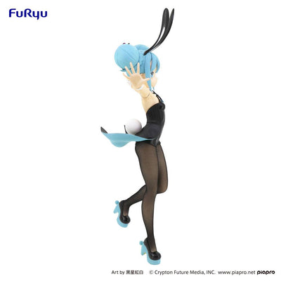 Hatsune Miku BiCute Bunnies PVC Statue Hatsune Miku Black Ver. 30cm - Scale Statue - Furyu - Hobby Figures UK