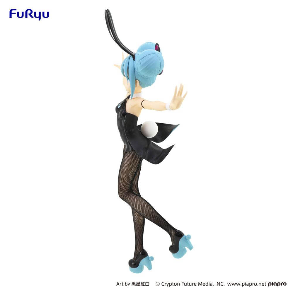 Hatsune Miku BiCute Bunnies PVC Statue Hatsune Miku Black Ver. 30cm - Scale Statue - Furyu - Hobby Figures UK