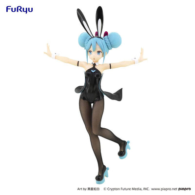 Hatsune Miku BiCute Bunnies PVC Statue Hatsune Miku Black Ver. 30cm - Scale Statue - Furyu - Hobby Figures UK