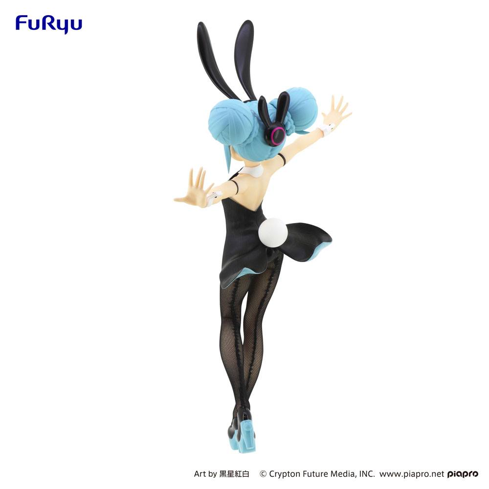 Hatsune Miku BiCute Bunnies PVC Statue Hatsune Miku Black Ver. 30cm - Scale Statue - Furyu - Hobby Figures UK