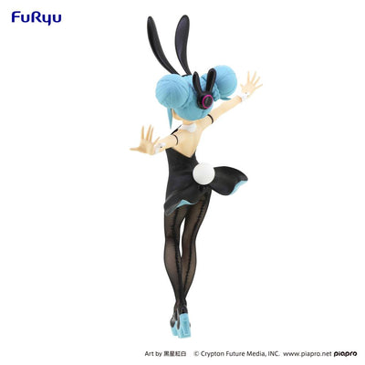 Hatsune Miku BiCute Bunnies PVC Statue Hatsune Miku Black Ver. 30cm - Scale Statue - Furyu - Hobby Figures UK