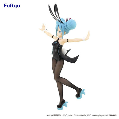 Hatsune Miku BiCute Bunnies PVC Statue Hatsune Miku Black Ver. 30cm - Scale Statue - Furyu - Hobby Figures UK