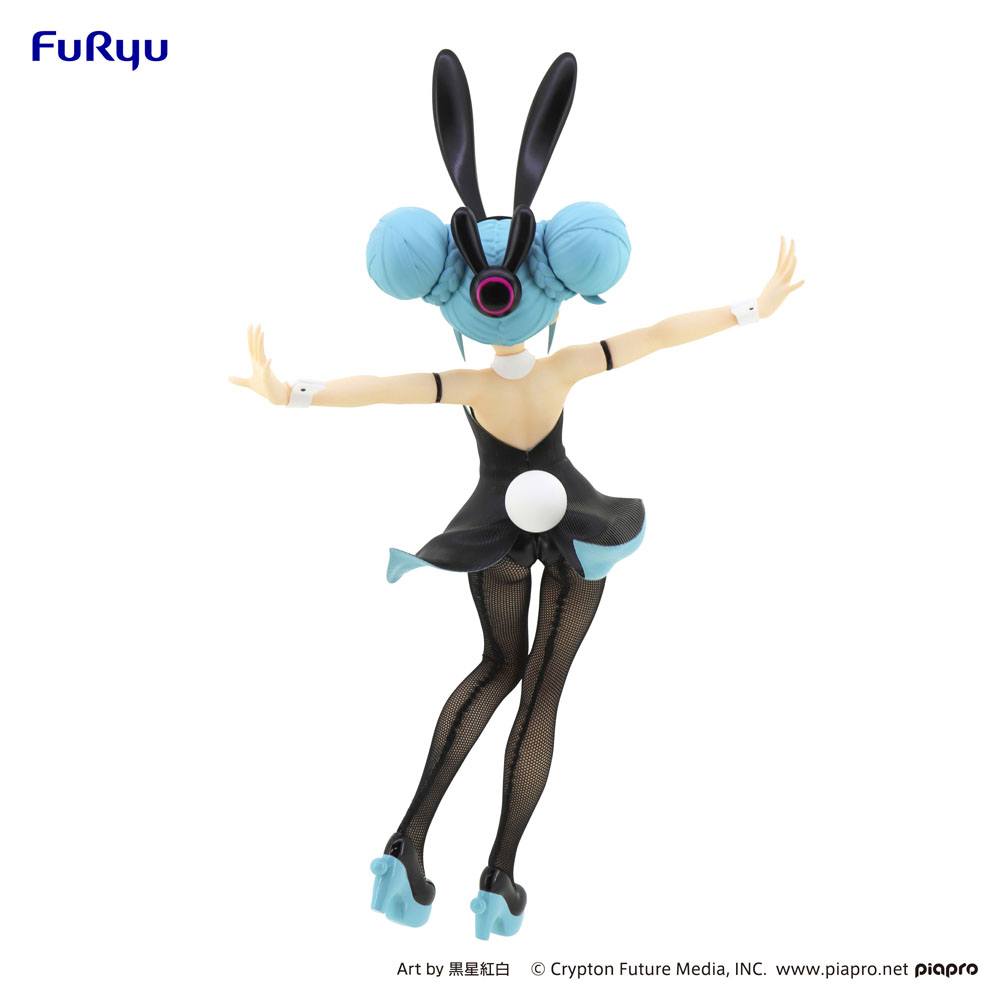 Hatsune Miku BiCute Bunnies PVC Statue Hatsune Miku Black Ver. 30cm - Scale Statue - Furyu - Hobby Figures UK