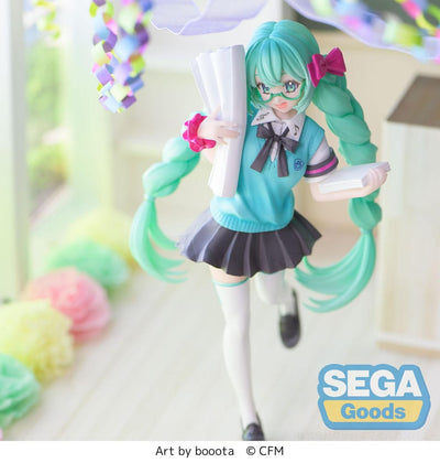 Hatsune Miku Luminasta PVC Statue Hatsune Miku 16th Anniversary Booota Ver. 18cm - Scale Statue - Sega - Hobby Figures UK