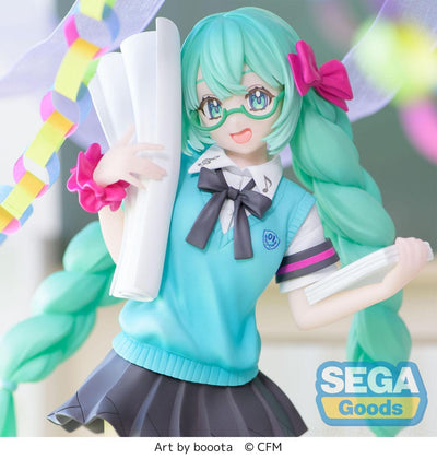 Hatsune Miku Luminasta PVC Statue Hatsune Miku 16th Anniversary Booota Ver. 18cm - Scale Statue - Sega - Hobby Figures UK