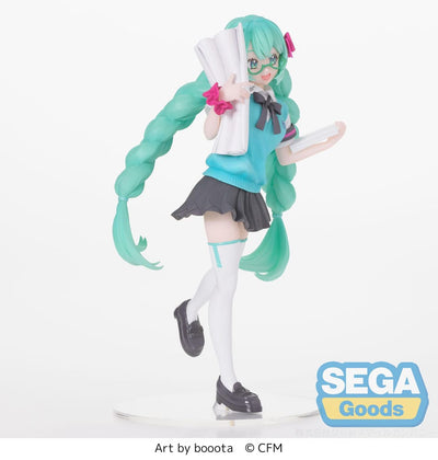 Hatsune Miku Luminasta PVC Statue Hatsune Miku 16th Anniversary Booota Ver. 18cm - Scale Statue - Sega - Hobby Figures UK
