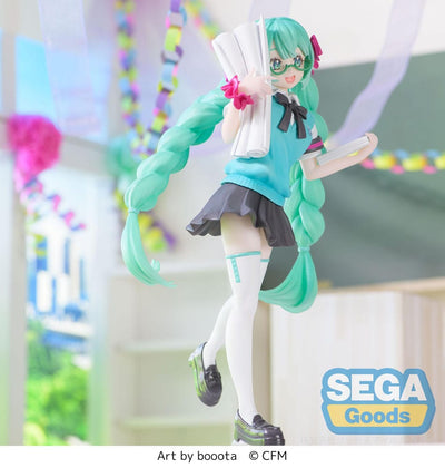 Hatsune Miku Luminasta PVC Statue Hatsune Miku 16th Anniversary Booota Ver. 18cm - Scale Statue - Sega - Hobby Figures UK