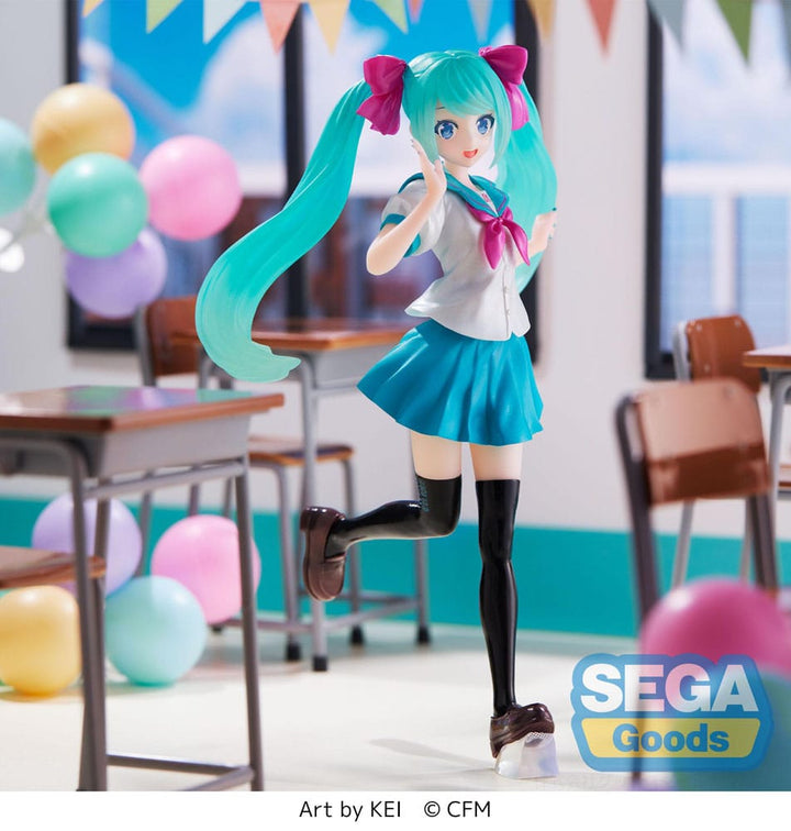 Hatsune Miku Luminasta PVC Statue Hatsune Miku 16th Anniversary KEI Ver.  18cm – Hobby Figures