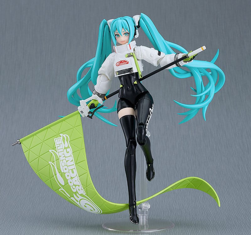 Hatsune Miku Moderoid Plastic Model Kit Racing Miku 2022 Ver. 16cm - Model Kit - Good Smile Company - Hobby Figures UK