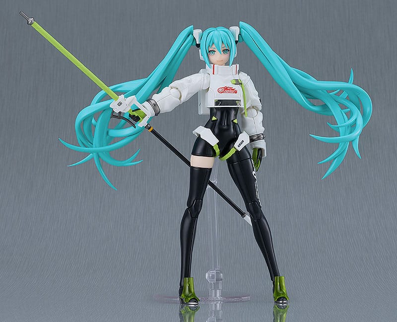 Hatsune Miku Moderoid Plastic Model Kit Racing Miku 2022 Ver. 16cm - Model Kit - Good Smile Company - Hobby Figures UK