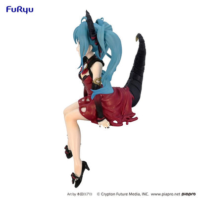 Hatsune Miku Noodle Stopper PVC Statue Hatsune Miku Villain Red Color ver. 16cm - Scale Statue - Furyu - Hobby Figures UK