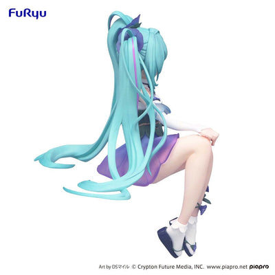 Hatsune Miku Noodle Stopper PVC Statue Miku Flower Fairy Morning Glory 14cm - Scale Statue - Furyu - Hobby Figures UK