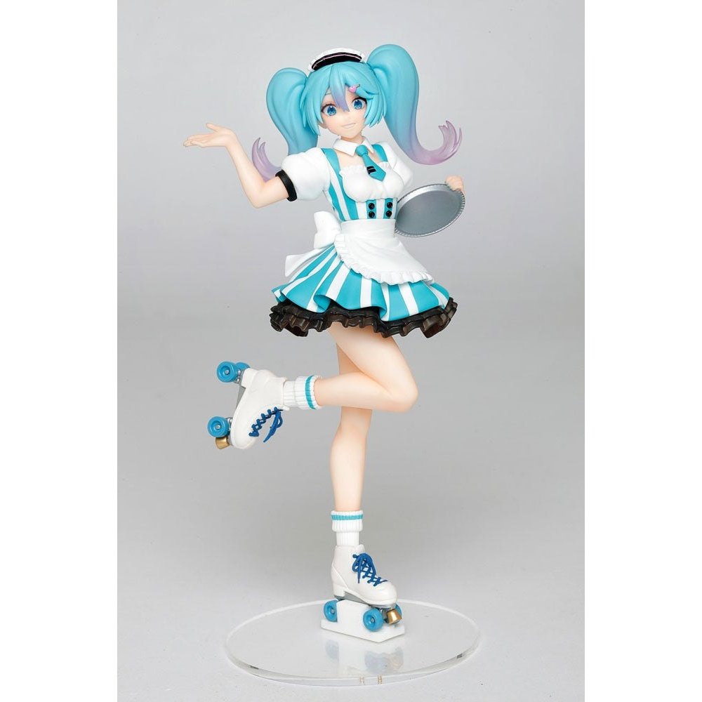Hatsune Miku PVC Figure Costumes Cafe Maid Ver. 18cm - Scale Statue - Taito Prize - Hobby Figures UK