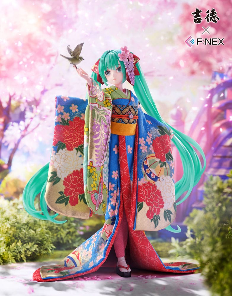 Hatsune Miku PVC Statue 1/4 Hatsune Miku Japanese Doll 41cm - Scale Statue - Furyu - Hobby Figures UK