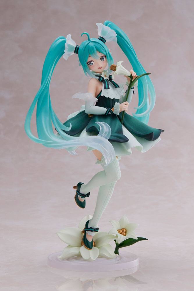 Hatsune Miku PVC Statue Newley Written 39 Miku's Day Anniversary Ver. 18cm - Scale Statue - Taito - Hobby Figures UK