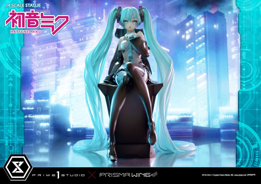 Hatsune Miku Prisma Wing PVC Statue 1/4 Hatsune Miku Art by neco