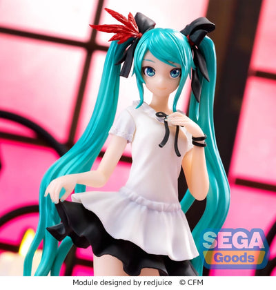 Hatsune Miku: Project DIVA MEGA39's Luminasta PVC Statue Hatsune Miku -Supreme- 18cm - Scale Statue - Sega - Hobby Figures UK