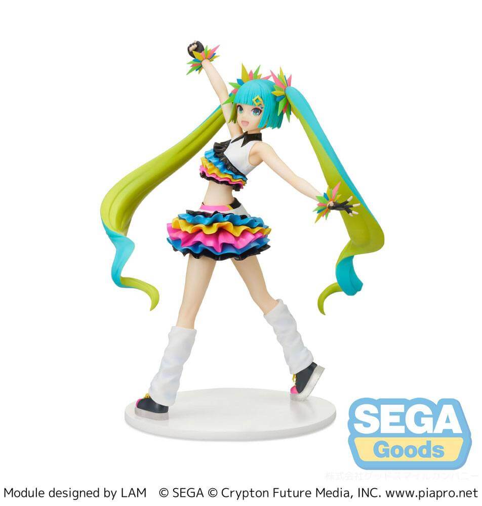 Hatsune Miku Project DIVA Mega39's FIGURIZM Statue Catch the Wave 25cm - Scale Statue - Sega - Hobby Figures UK