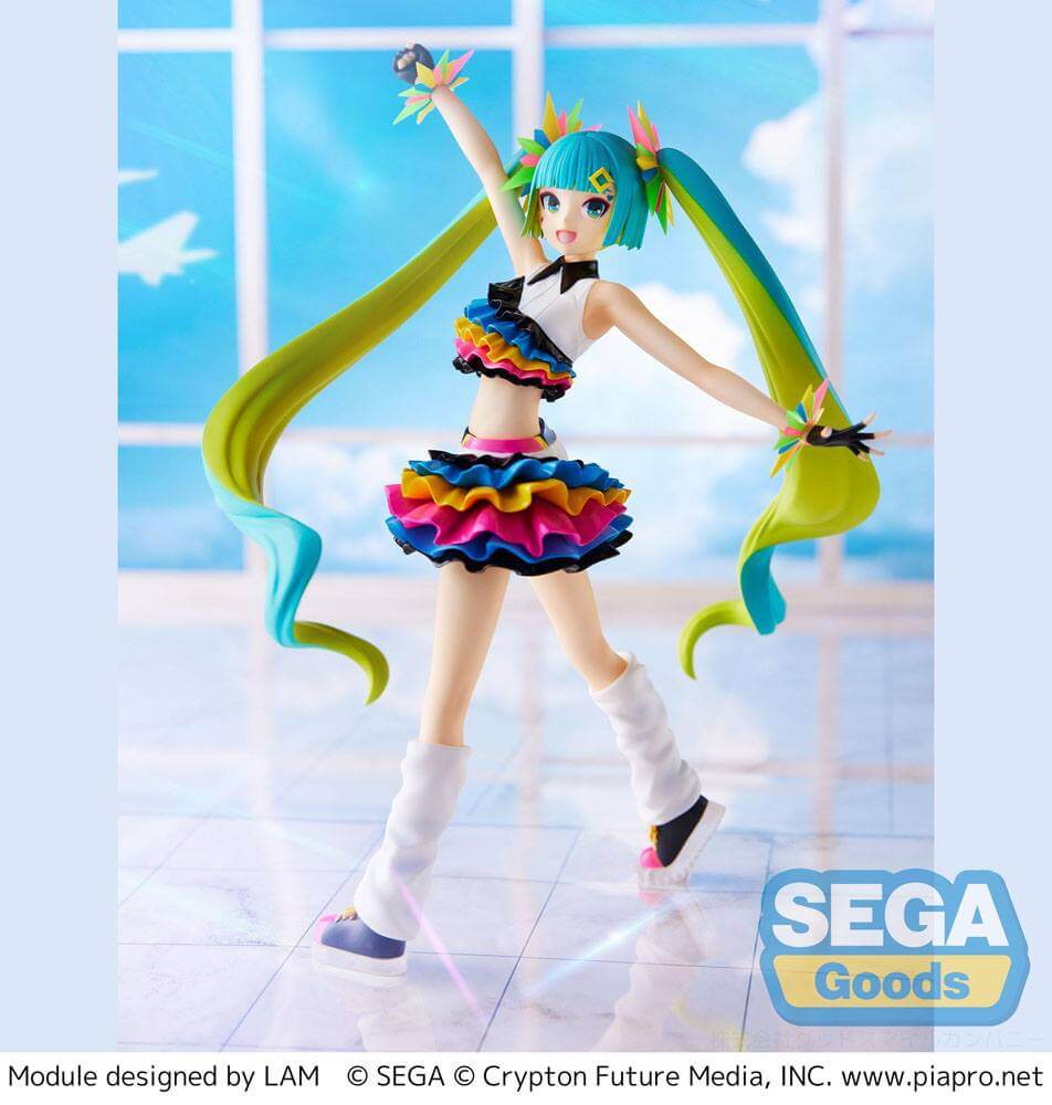 Hatsune Miku Project DIVA Mega39's FIGURIZM Statue Catch the Wave 25cm - Scale Statue - Sega - Hobby Figures UK