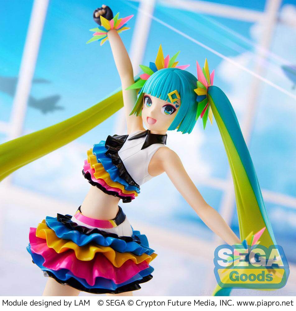 Hatsune Miku Project DIVA Mega39's FIGURIZM Statue Catch the Wave 25cm - Scale Statue - Sega - Hobby Figures UK