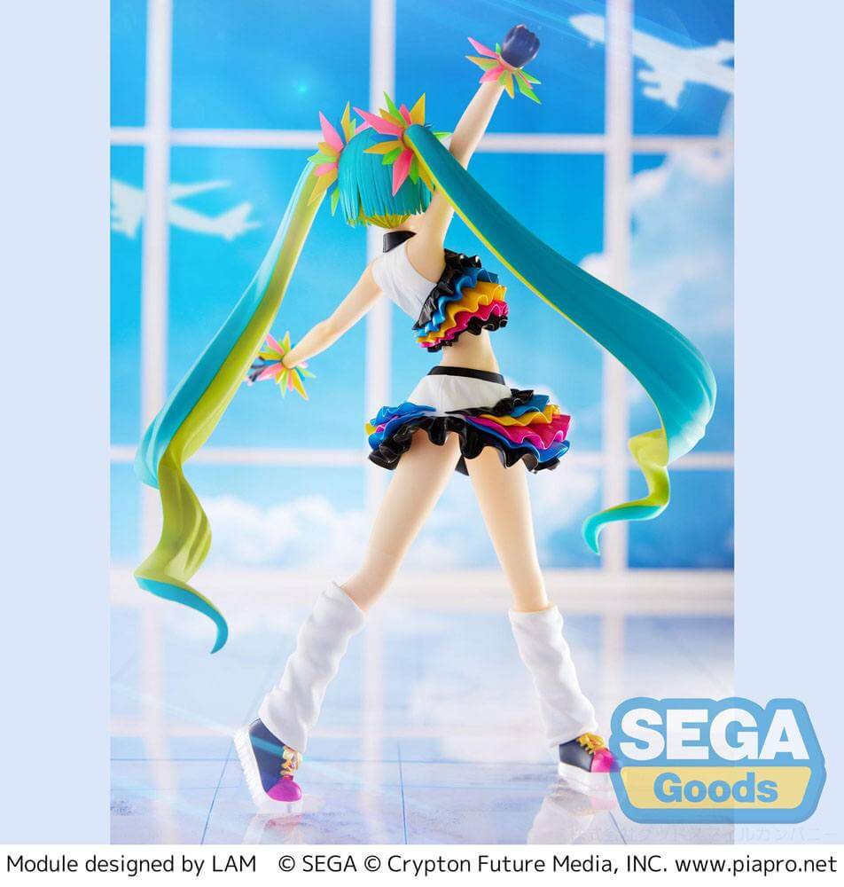 Hatsune Miku Project DIVA Mega39's FIGURIZM Statue Catch the Wave 25cm - Scale Statue - Sega - Hobby Figures UK