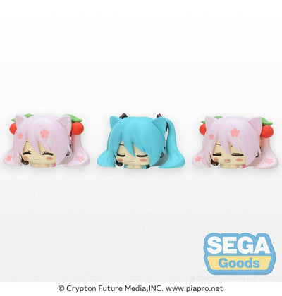 Hatsune Miku Series Ohiruneko PM PVC Statue Sakura Miku 2023 5cm - Mini Figures - Sega - Hobby Figures UK