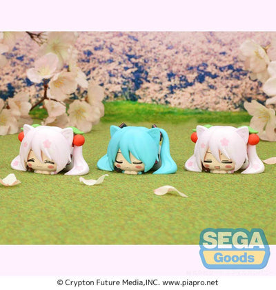 Hatsune Miku Series Ohiruneko PM PVC Statue Sakura Miku 2023 5cm - Mini Figures - Sega - Hobby Figures UK