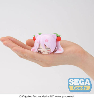 Hatsune Miku Series Ohiruneko PM PVC Statue Sakura Miku 2023 5cm - Mini Figures - Sega - Hobby Figures UK
