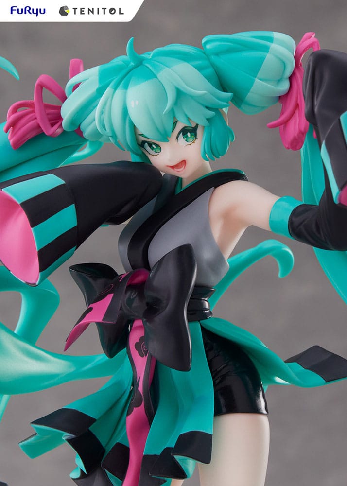 Hatsune Miku Tenitol Neo Tokyo Series PVC Statue Hatsune Miku Ninja Ver. 22cm - Scale Statue - Furyu - Hobby Figures UK