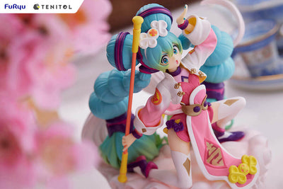 Hatsune Miku Tenitol PVC Statue Hatsune Miku China Ver. 14cm - Scale Statue - Furyu - Hobby Figures UK