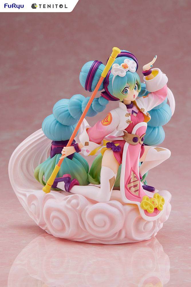 Hatsune Miku Tenitol PVC Statue Hatsune Miku China Ver. 14cm - Scale Statue - Furyu - Hobby Figures UK