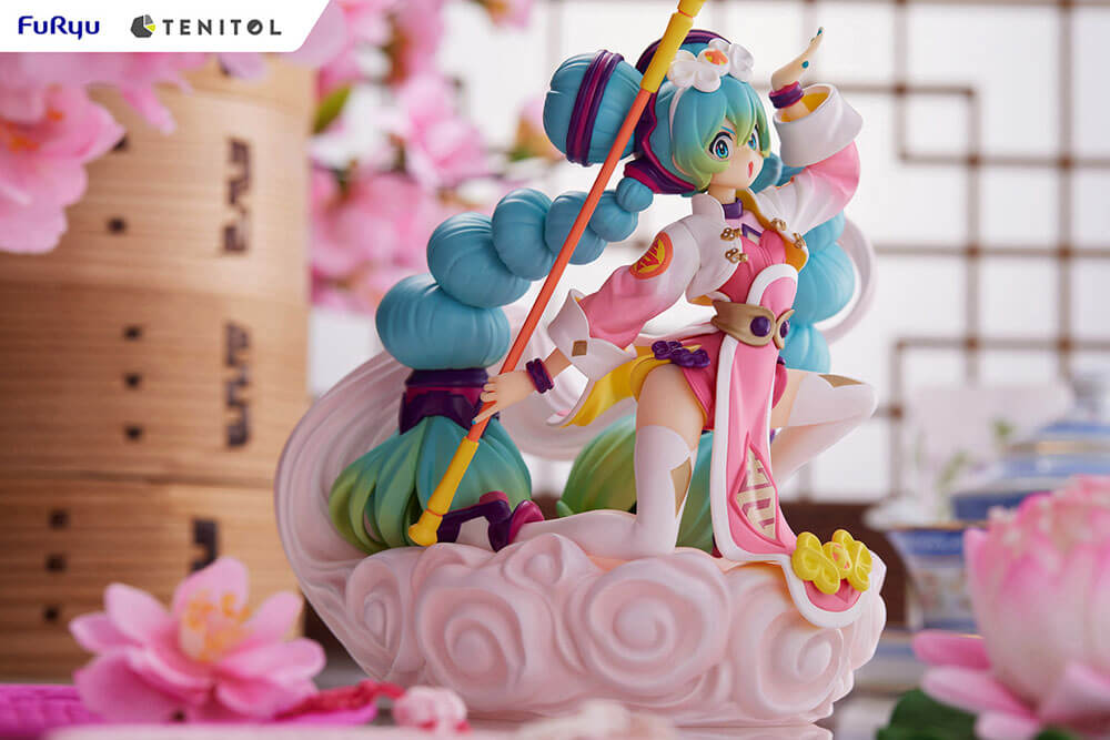 Hatsune Miku Tenitol PVC Statue Hatsune Miku China Ver. 14cm - Scale Statue - Furyu - Hobby Figures UK