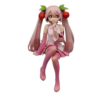 Hatsune Miku Noodle Stopper PVC Statue Sakura Miku 2022 Ver. 14cm - Scale Statue - Furyu - Hobby Figures UK