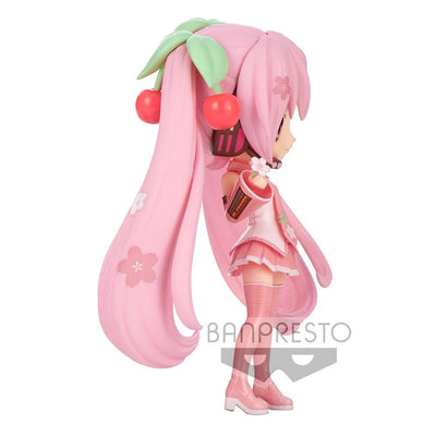 Hatsune Miku Q Posket Mini Figure Sakura Miku Ver. B 14cm - Mini Figures - Banpresto - Hobby Figures UK
