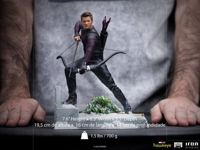 Hawkeye BDS Art Scale Statue 1/10 Clint Barton 19cm - Scale Statue - Iron Studios - Hobby Figures UK