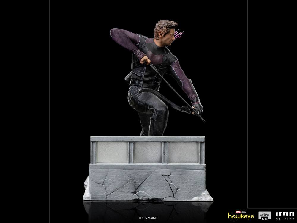 Hawkeye BDS Art Scale Statue 1/10 Clint Barton 19cm - Scale Statue - Iron Studios - Hobby Figures UK
