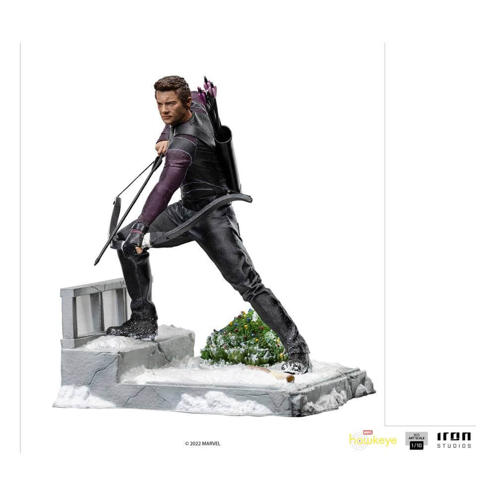 Hawkeye BDS Art Scale Statue 1/10 Clint Barton 19cm - Scale Statue - Iron Studios - Hobby Figures UK