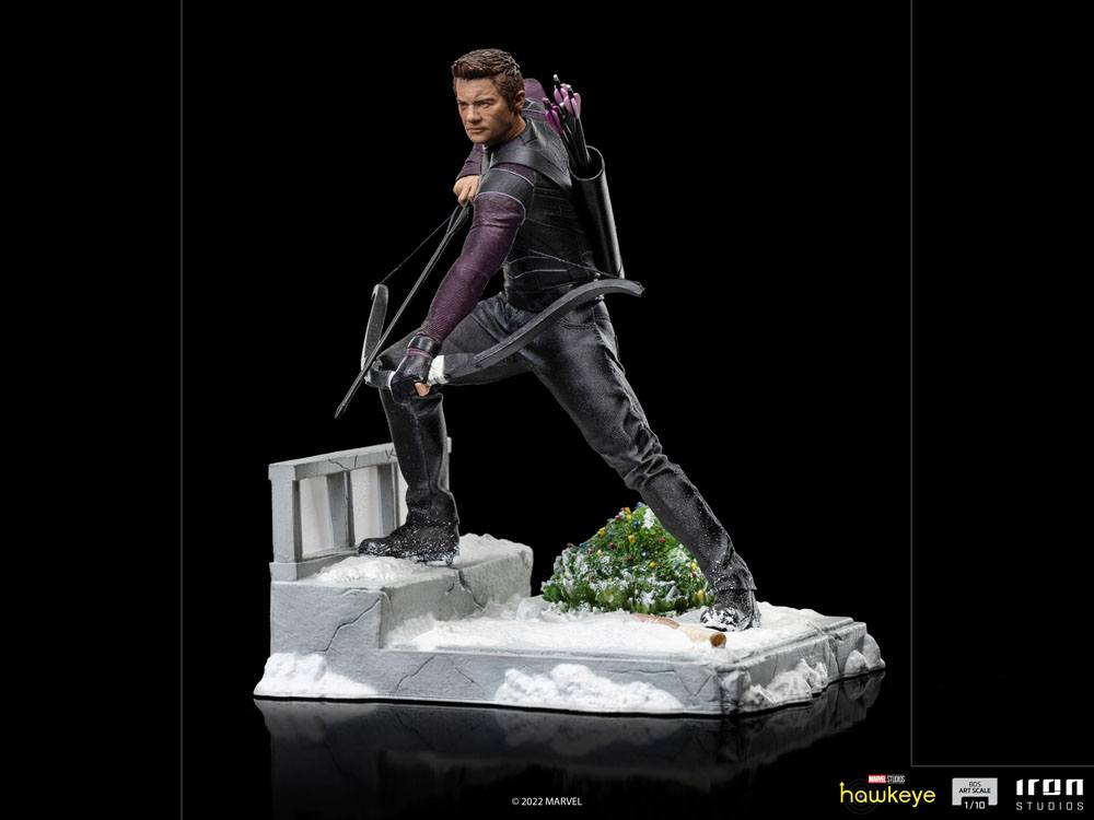 Hawkeye BDS Art Scale Statue 1/10 Clint Barton 19cm - Scale Statue - Iron Studios - Hobby Figures UK