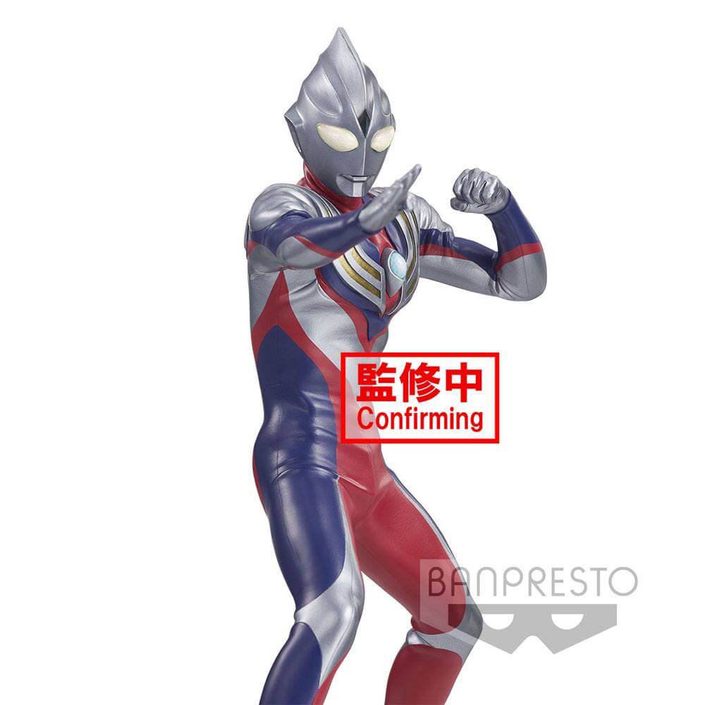 Ultraman Tiga Hero's Brave PVC Statue Ultraman Tiga Day & Night Special Ver. 18cm - Scale Statue - Banpresto - Hobby Figures UK