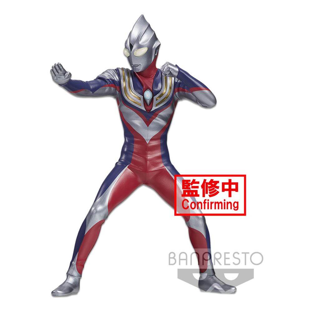 Ultraman Tiga Hero's Brave PVC Statue Ultraman Tiga Day & Night Special Ver. 18cm - Scale Statue - Banpresto - Hobby Figures UK