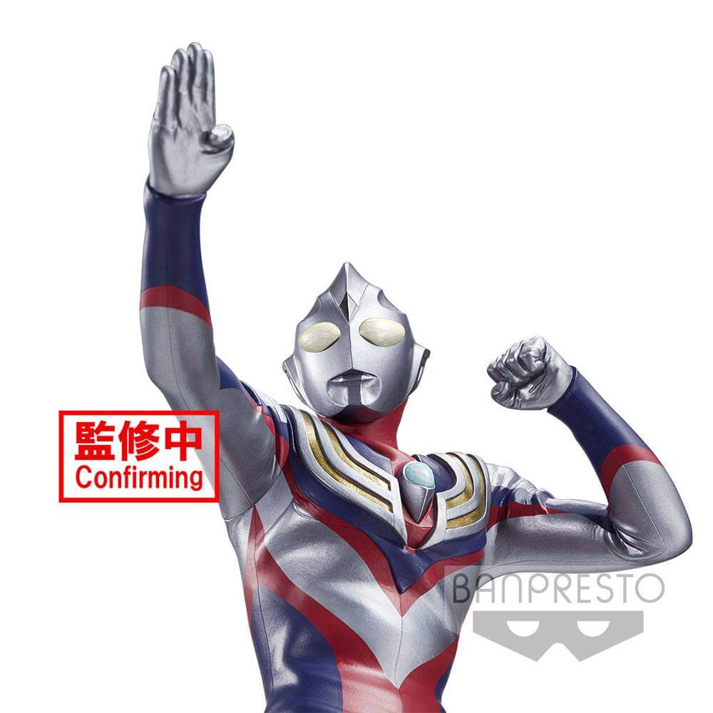 Ultraman Tiga Hero's Brave PVC Statue Ultraman Tiga Day & Night Special Ver. 18cm - Scale Statue - Banpresto - Hobby Figures UK