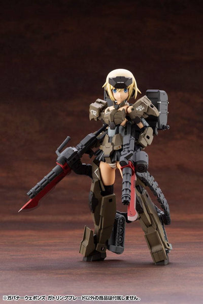 Hexa Gear Plastic Model Kit 1/24 Governor Weapons Gatling Blade - Model Kit - Kotobukiya - Hobby Figures UK