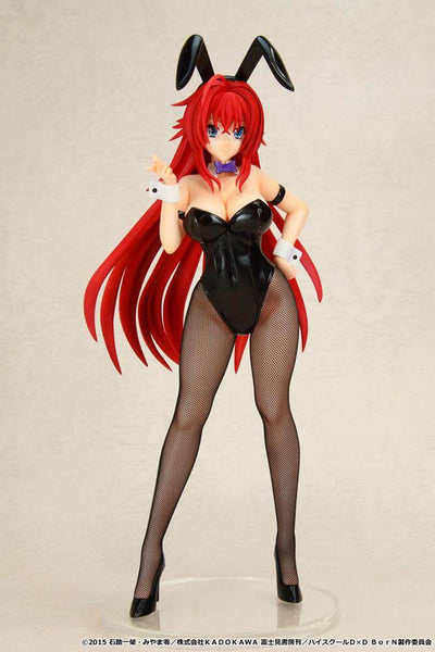 High School DxD BorN Statue 1/6 Rias Gremory Bunny Ver. 30cm - Scale Statue - Kaitendoh - Hobby Figures UK