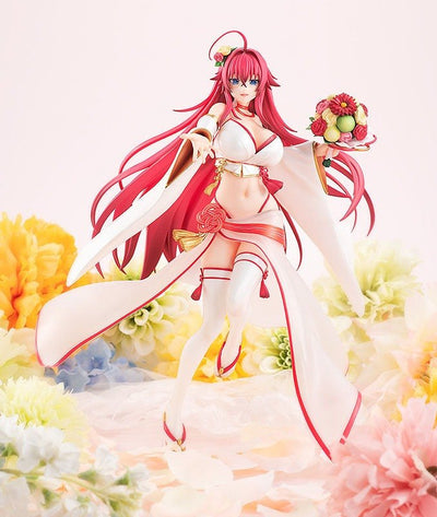 High School DxD Hero PVC Statue 1/7 Rias Gremory: Pure White Bikini Ver. 25cm - Scale Statue - Kadokawa - Hobby Figures UK