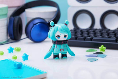 Hinomoto Heavy Industries Action Figure Ocean Exploration Robot Denshitako No. 3 Hatsune Miku Colour Ver. 9cm - Action Figures - Kotobukiya - Hobby Figures UK